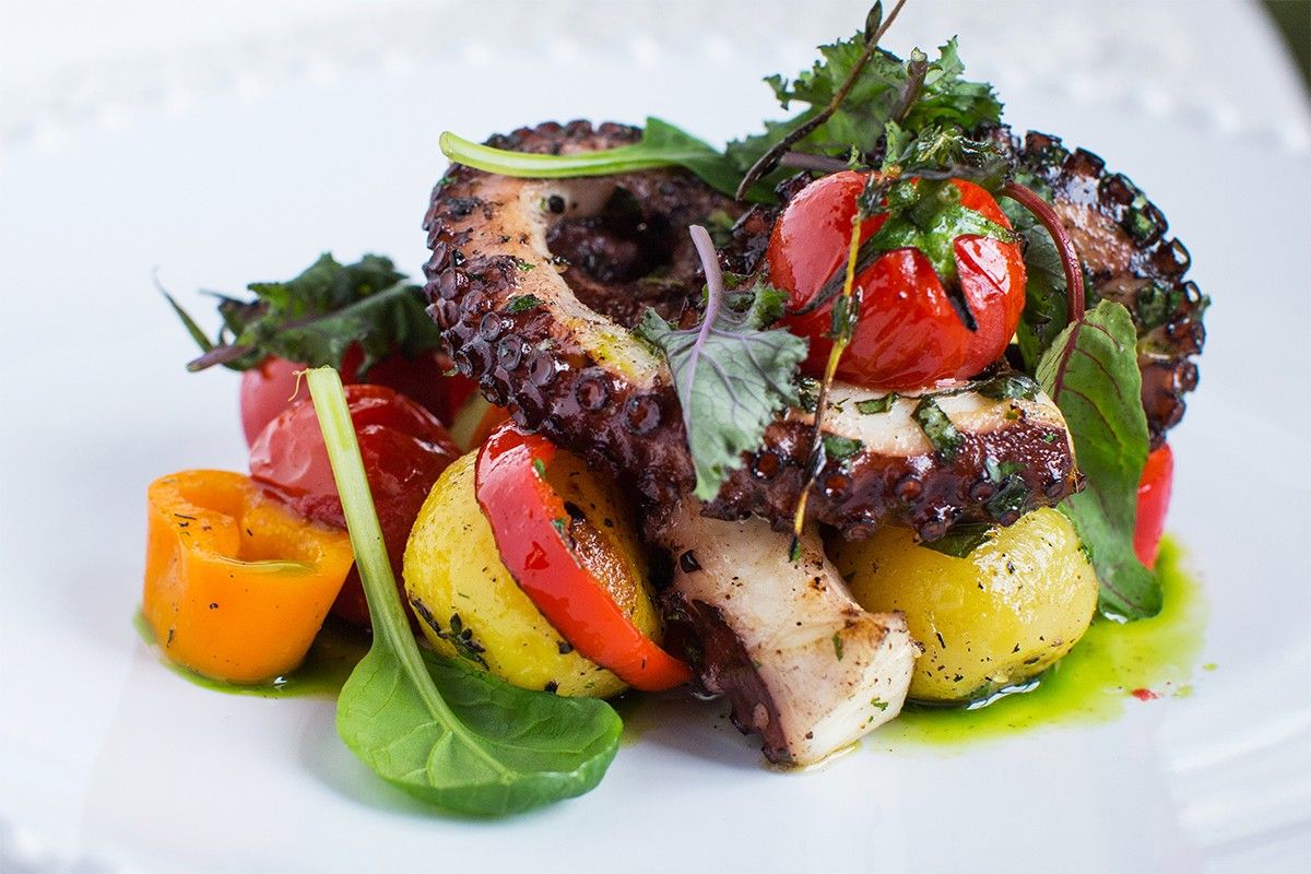Grillitud kaheksajalg